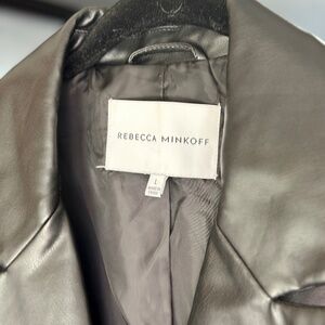 Rebecca Minkoff Vegan Leather Blazer